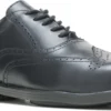 Hush Puppies 05040 Professionals, Men's, Black, Steel Toe, EH, Wing Tip Oxford