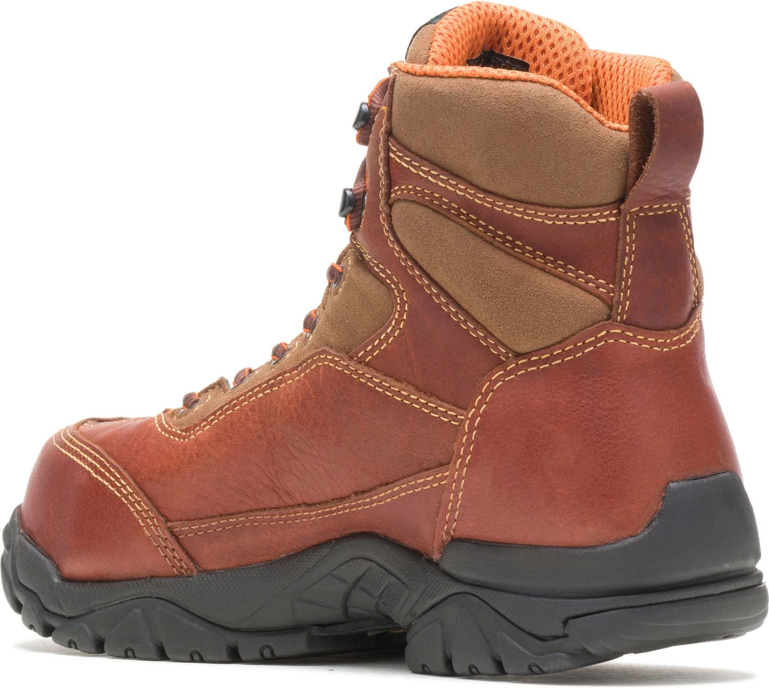 HYTEST 12251 Brown Electrical Hazard, Composite Toe, Poron XRD Internal Met Guard, Waterproof, Non-Metallic Unisex 6 Inch Boot 3 HYTEST 12251 Brown Electrical Hazard, Composite Toe, Poron XRD Internal Met Guard, Waterproof, Non-Metallic Unisex 6 Inch Boot - Image 3