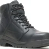 HYTEST 13180 Unisex Black, Steel Toe, EH, 6 Inch Work Boot