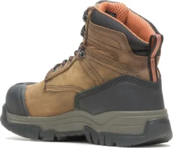 HYTEST 13562 Men's Brown, Comp Toe, EH, Met Guard, PR, Waterproof Hiker -Reebok || Skechers || Wolverine Sales Store 13562 2020 update back profile