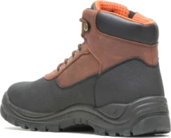 HYTEST 13621 Knox, Men's, Black/Brown, Steel Toe, EH, PR, 6 Inch, WP Boot -Reebok || Skechers || Wolverine Sales Store 13621 2020 update back profile