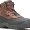 HYTEST 13621 Knox, Men's, Black/Brown, Steel Toe, EH, PR, 6 Inch, WP Boot