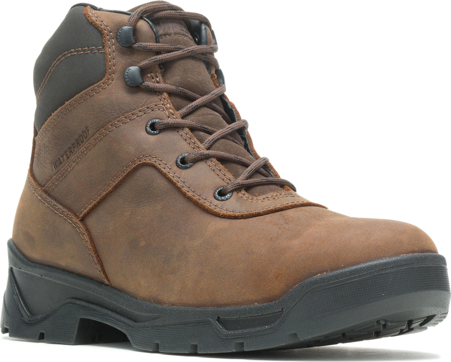 HYTEST 13991 Knock, Men's, Brown, Steel Toe, EH, WP, 6 Inch Boot 1 HYTEST 13991 Knock, Men's, Brown, Steel Toe, EH, WP, 6 Inch Boot