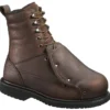HyTest 14291 Men's, Brown, Steel Toe, EH, External Met, 8 Inch Boot