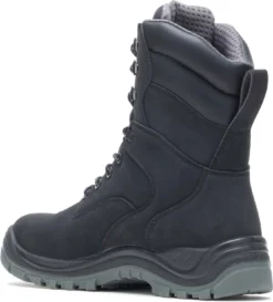 HYTEST 14780 Knox, Unisex, Black, Steel Toe, EH, Waterproof, 8 Inch Boot -Reebok || Skechers || Wolverine Sales Store 14780 2020 update back profile