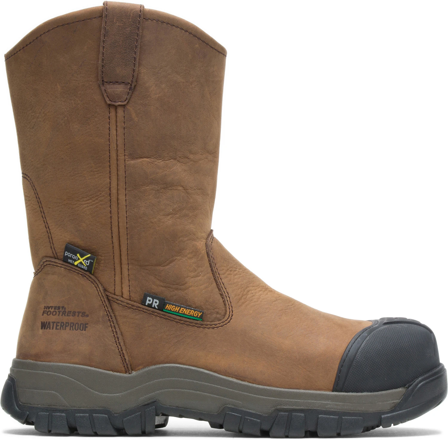 HYTEST FootRests 15041 Brown Comp Toe, EH, Internal Met Guard, Waterproof, PR, Wellington 2 HYTEST FootRests 15041 Brown Comp Toe, EH, Internal Met Guard, Waterproof, PR, Wellington - Image 2