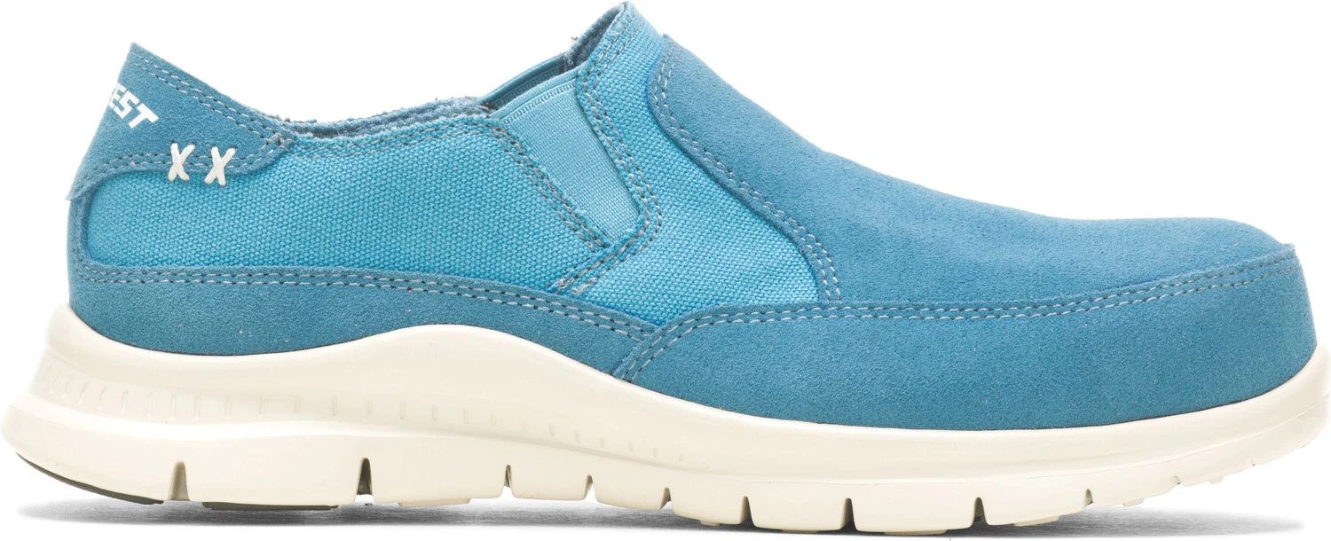 HYTEST 17033 Blake, Women's, Storm Blue, Steel Toe, EH, Slip Resistant, Casual Work Shoe 2 HYTEST 17033 Blake, Women's, Storm Blue, Steel Toe, EH, Slip Resistant, Casual Work Shoe - Image 2