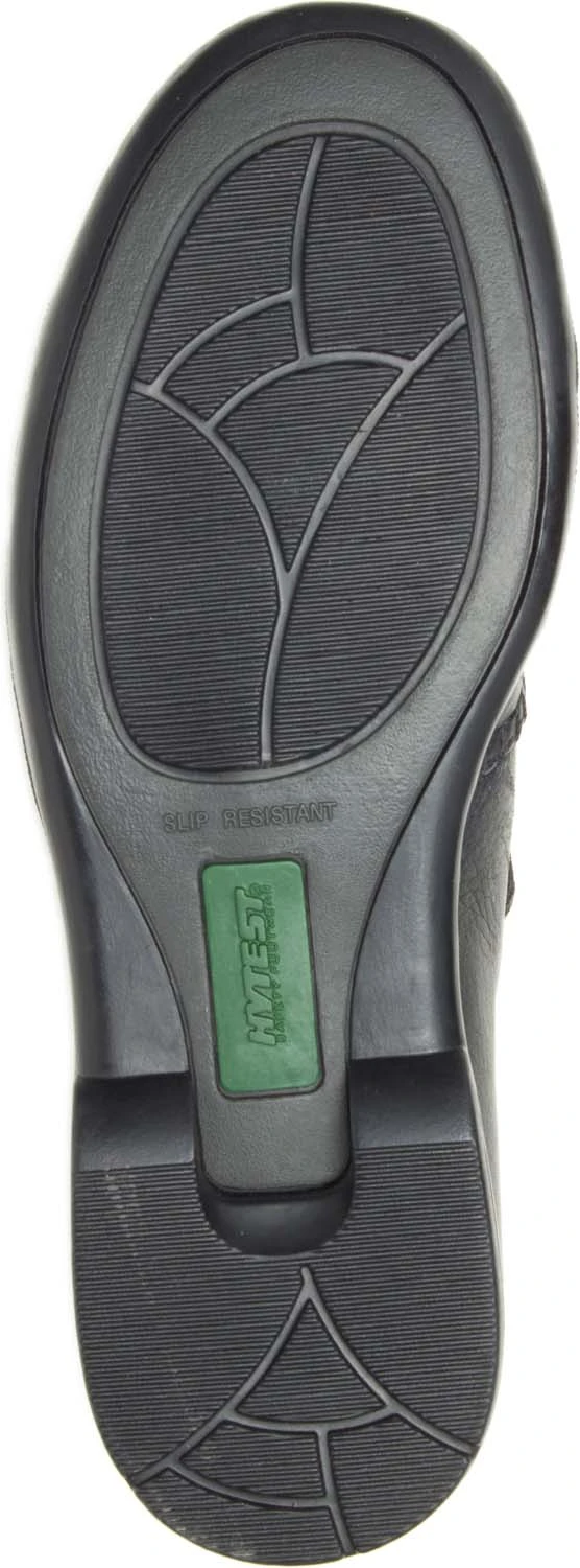 HYTEST 17170 Black Static Dissipating, Steel Toe, Women's Double Gore Slip On Dress Shoe 5 HYTEST 17170 Black Static Dissipating, Steel Toe, Women's Double Gore Slip On Dress Shoe - Image 5