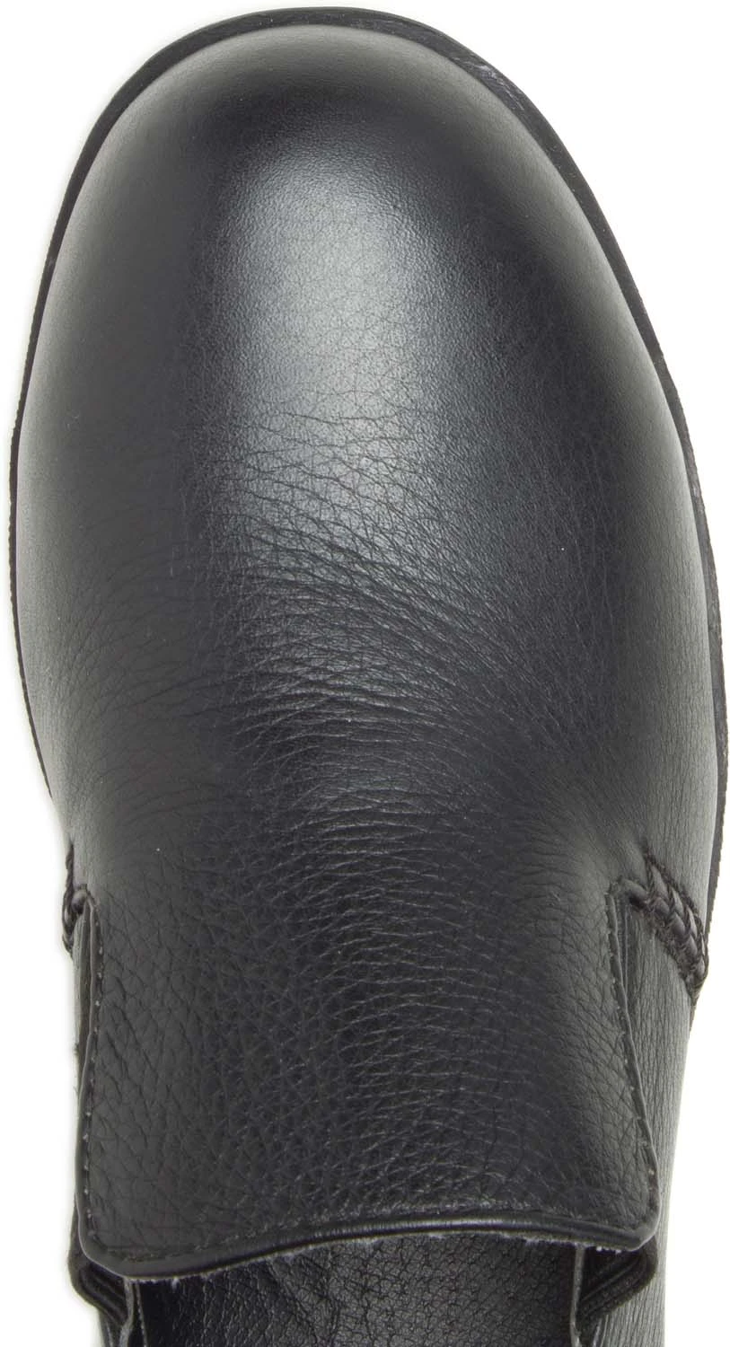 HYTEST 17170 Black Static Dissipating, Steel Toe, Women's Double Gore Slip On Dress Shoe 4 HYTEST 17170 Black Static Dissipating, Steel Toe, Women's Double Gore Slip On Dress Shoe - Image 4