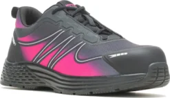 HYTEST 17432 Dash, Women's, Black/Pink, Comp Toe, EH, Low Athletic