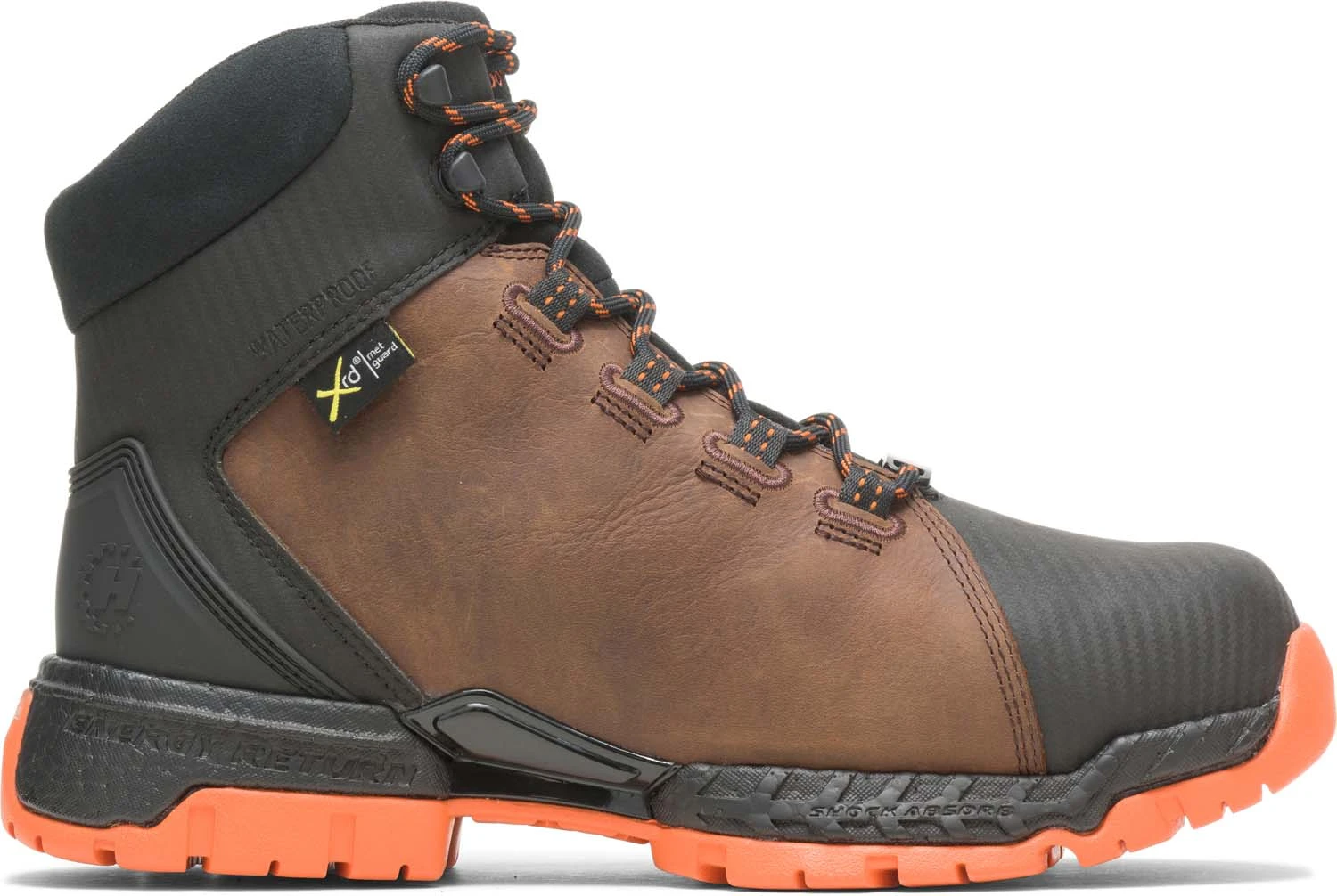 HYTEST FootRests 2.0 23131 XERGY, Men's, Brown/Orange Nano Toe, EH, Mt, WP Hiker 2 HYTEST FootRests 2.0 23131 XERGY, Men's, Brown/Orange Nano Toe, EH, Mt, WP Hiker - Image 2