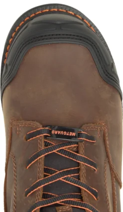HYTEST 24041 FootRests Rival, Men's, Brown, Nano Toe, EH, Mt, WP/Insulated, 8 Inch Work Boot -Reebok || Skechers || Wolverine Sales Store 24041 top