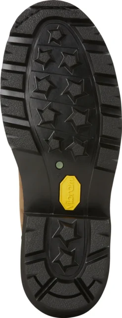 Ariat AR10018567 Powerline, Men's, Brown, Comp Toe, EH, WP, INS, 8 Inch Logger -Reebok || Skechers || Wolverine Sales Store ar10018567 outsole