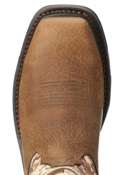 Ariat AR10022968 WorkHog Patriot, Men's, Earth/Camo, Steel Toe, EH, Pull On Boot -Reebok || Skechers || Wolverine Sales Store ar10022968 top