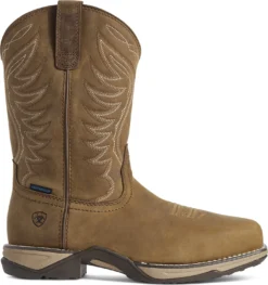 Ariat AR10031664 Anthem, Women's, Distressed Brown, Comp Toe, EH, WP, Pull On, Work Boot