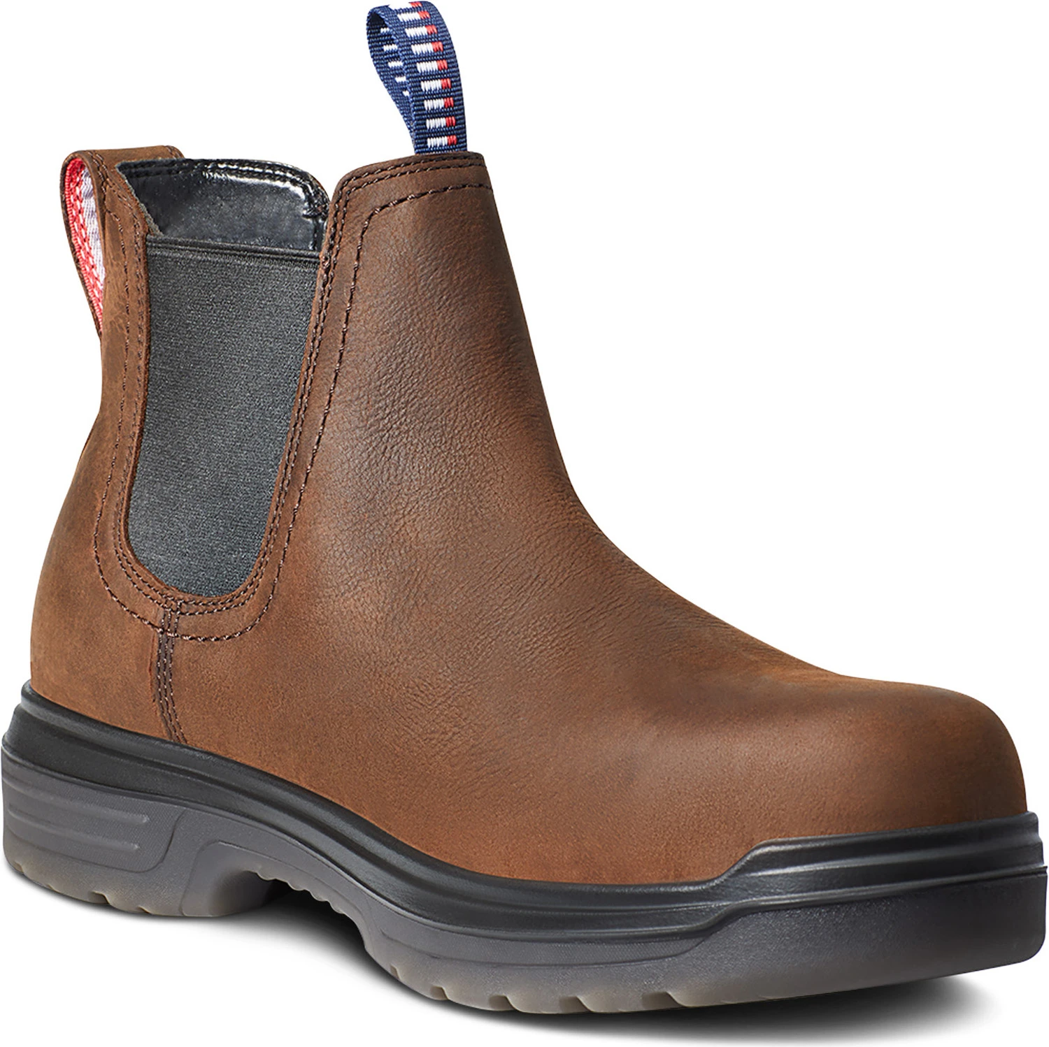 Ariat AR10036738 Turbo, Men's, Brown, Comp Toe, EH, WP, Chelsea, Work Boot 3 Ariat AR10036738 Turbo, Men's, Brown, Comp Toe, EH, WP, Chelsea, Work Boot - Image 3