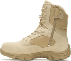 Bates BA2276 Desert Tan Composite Toe, Electrical Hazard, Side Zip, Men's GX-8 ,8 Inch Boot -Reebok || Skechers || Wolverine Sales Store ba2276 inside 2022 update
