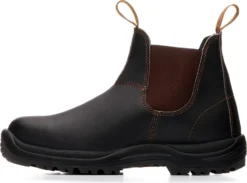 Blundstone BL172 Men's, Stout Brown, Steel Toe, EH, Chelsea Boot -Reebok || Skechers || Wolverine Sales Store bl172 inside 2022 update