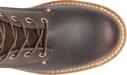 Carolina CA1421 Elm, Women's, Dark Brown, Steel Toe, EH, 8 Inch, Logger, Work Boot -Reebok || Skechers || Wolverine Sales Store ca1421 top