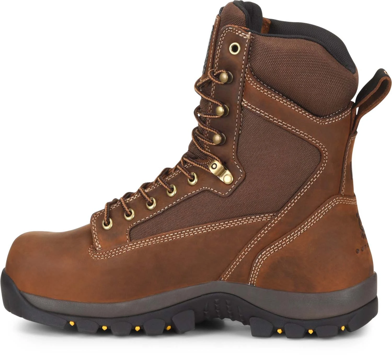 Carolina CA4515 Forrest, Men's, Brown, Comp Toe, EH, WP/Insulated, 8 Inch Boot 3 Carolina CA4515 Forrest, Men's, Brown, Comp Toe, EH, WP/Insulated, 8 Inch Boot - Image 3