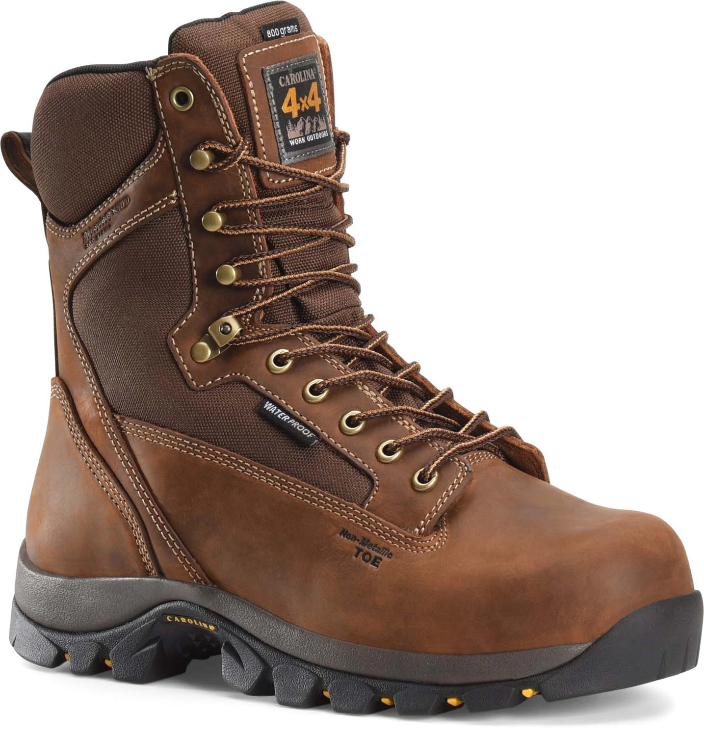 Carolina CA4515 Forrest, Men's, Brown, Comp Toe, EH, WP/Insulated, 8 Inch Boot 1 Carolina CA4515 Forrest, Men's, Brown, Comp Toe, EH, WP/Insulated, 8 Inch Boot