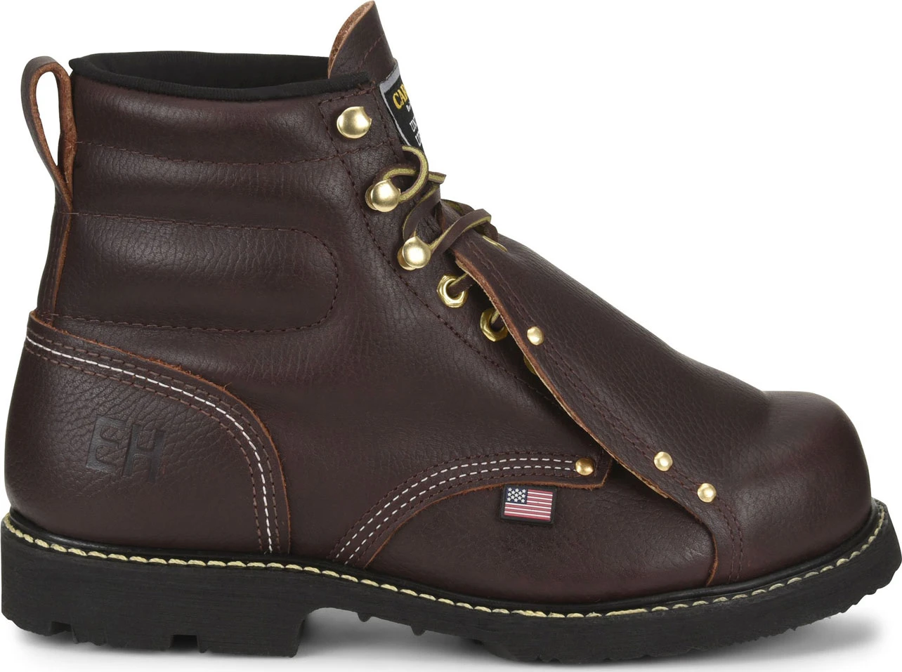 Carolina CA508USA Briar Pitstop, USA Made, Steel Toe, Electrical Hazard, Met Guard Unisex 6 Inch Boot 2 Carolina CA508USA Briar Pitstop, USA Made, Steel Toe, Electrical Hazard, Met Guard Unisex 6 Inch Boot - Image 2