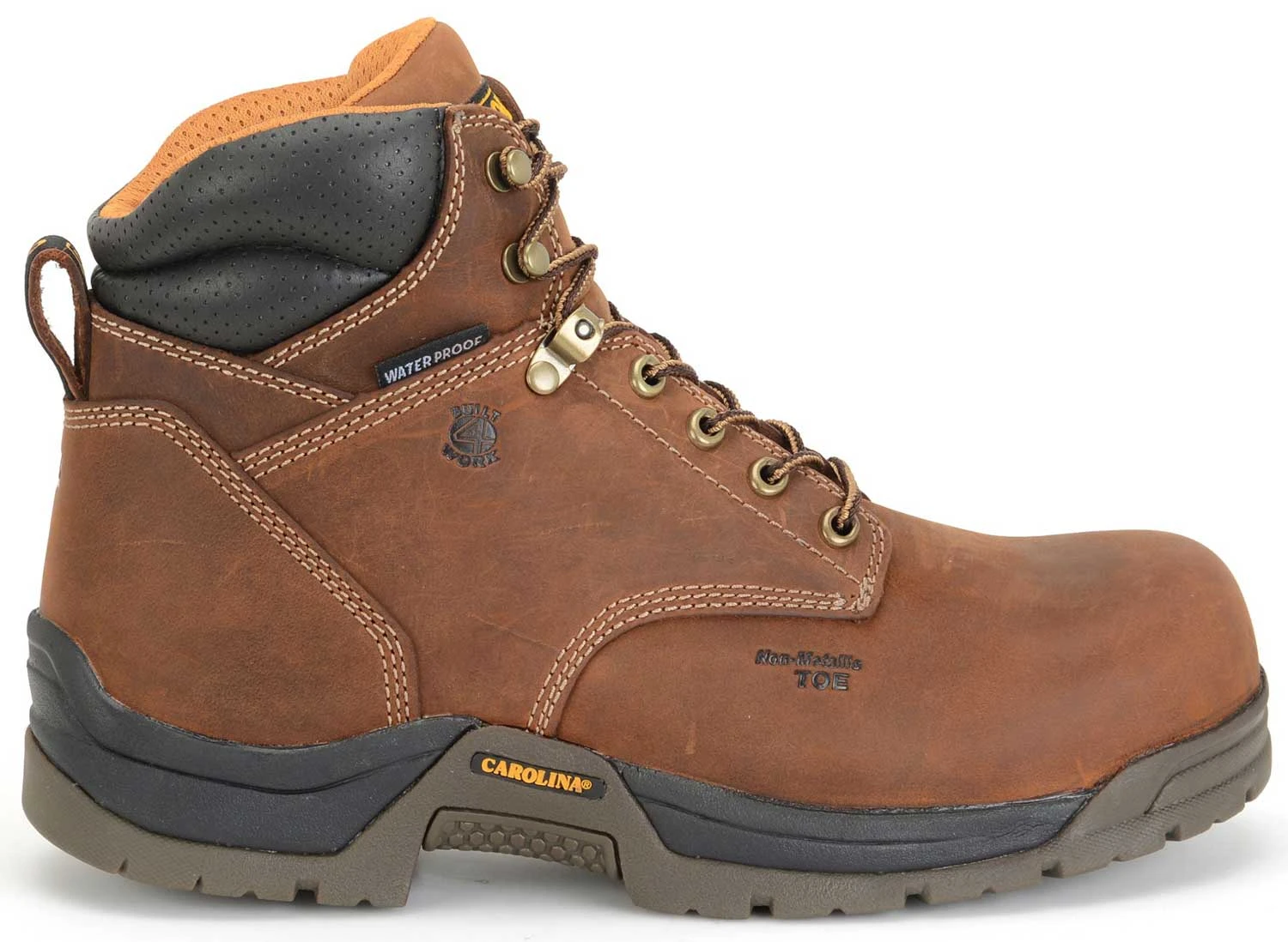 Carolina CA5520 Bruno Lo, Men's, Brown, Comp Toe, EH, WP 6 Inch 2 Carolina CA5520 Bruno Lo, Men's, Brown, Comp Toe, EH, WP 6 Inch - Image 2