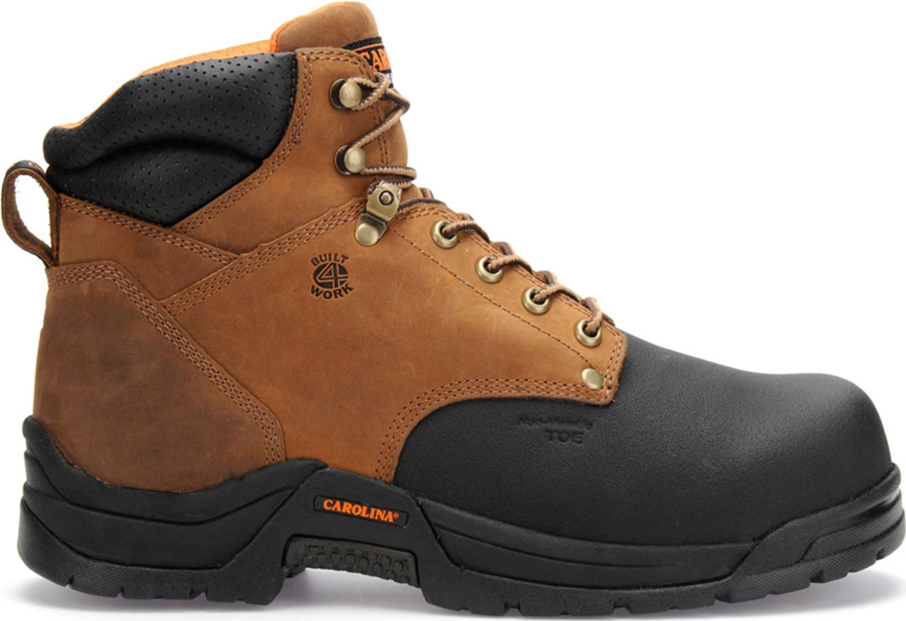 Carolina CA5582 Copper, Comp Toe, EH, Internal Met Guard, Men's 6 Inch Work Boot 2 Carolina CA5582 Copper, Comp Toe, EH, Internal Met Guard, Men's 6 Inch Work Boot - Image 2