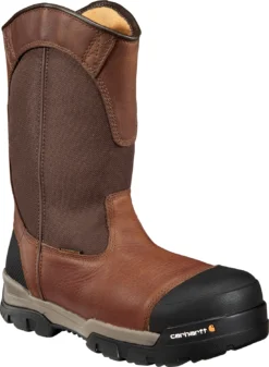 Carhartt CME1355 Ground Force, Men's, Brown, Comp Toe, EH, WP, 10 Inch Boot
