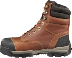 Carhartt CME8355 Ground Force, Men's, Brown, Comp Toe, EH, WP, 8 Inch Boot -Reebok || Skechers || Wolverine Sales Store cme8355 inside
