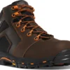 Danner DA13860 Vicious, Men's, Brown/Orange, Comp Toe, EH, WP, Hiker, Work Boot