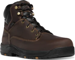Danner DA19453 Caliper, Men's, Brown, Aluminum Toe, EH, WP, 6 Inch Work Boot