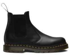 Dr. Martens DMR24383001 2976 Originals Chelsea, Unisex, Black, Twin Gore, Slip Resistant Boot 7 Dr. Martens DMR24383001 2976 Originals Chelsea, Unisex, Black, Twin Gore, Slip Resistant Boot -Reebok || Skechers || Wolverine Sales Store dmr24383001 side