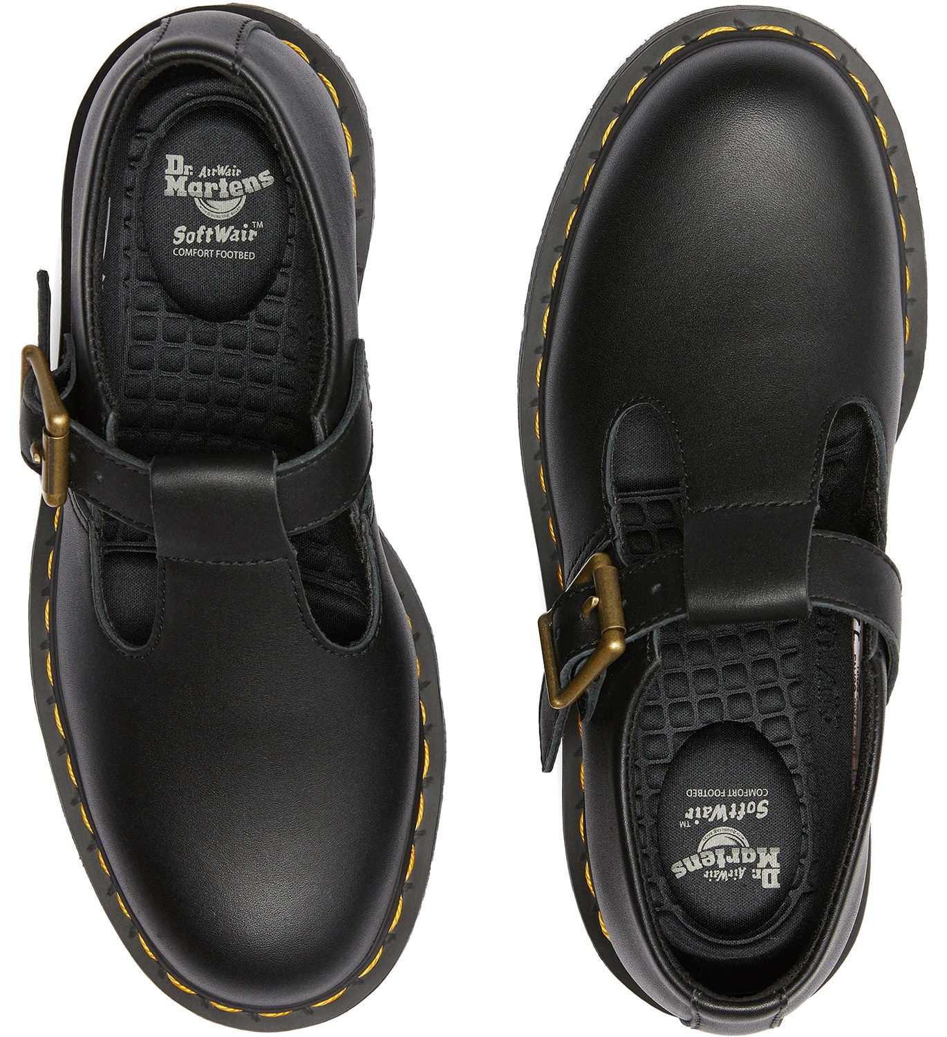 Dr. Martens DMR25623001 Polley, Women's, Black, Soft Toe, Slip Resistant Mary Jane 3 Dr. Martens DMR25623001 Polley, Women's, Black, Soft Toe, Slip Resistant Mary Jane - Image 3