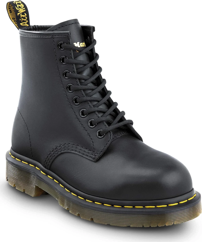 Dr. Martens DMR26307001 1460 Originals 8-Eye Lace Up, Unisex, Black, Steel Toe, EH, 6 Inch Boot 1 Dr. Martens DMR26307001 1460 Originals 8-Eye Lace Up, Unisex, Black, Steel Toe, EH, 6 Inch Boot