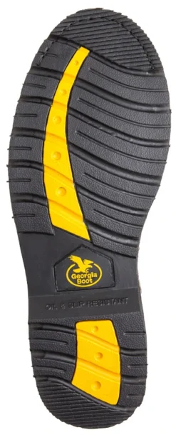 Georgia Boot GA4374 Men's, Brown, Steel Toe, EH, Pull On Boot -Reebok || Skechers || Wolverine Sales Store g4374 outsole