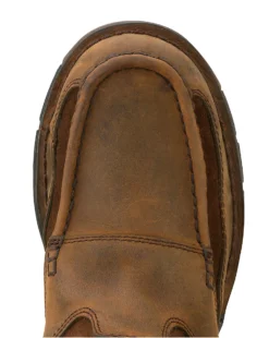 Georgia Boot GA4603 Athens, Men's, Brown, Steel Toe, EH, WP, Pull On Boot -Reebok || Skechers || Wolverine Sales Store ga4603 toe web