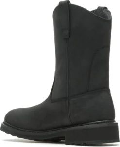 Harley Davidson HD93563 Altman, Men's, Black, Composite Toe, EH, Pull On Boot -Reebok || Skechers || Wolverine Sales Store hd93563 back profile 2022 update