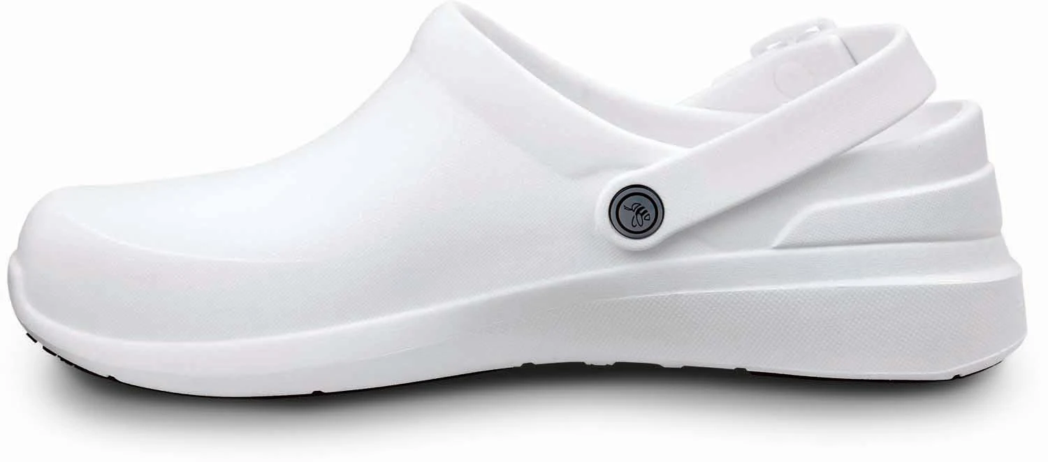 Joybees, JOYWBCLGW Unisex, White, Soft Toe, Slip Resistant, Work Clog 3 Joybees, JOYWBCLGW Unisex, White, Soft Toe, Slip Resistant, Work Clog - Image 3