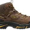 KEEN Utility KN1011242 Braddock Cascade Brown Steel Toe, EH, Waterproof, Men's Hiker