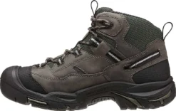 KEEN Utility KN1011243 Braddock Men's, Gargoyle/Forest Night, Steel Toe, EH, Waterproof Hiker -Reebok || Skechers || Wolverine Sales Store kn1011243 inside