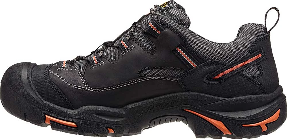 KEEN Utility KN1011244 Braddock Men's, Black/Bossa Nova, Steel Toe, EH, Low Hiker 3 KEEN Utility KN1011244 Braddock Men's, Black/Bossa Nova, Steel Toe, EH, Low Hiker - Image 3