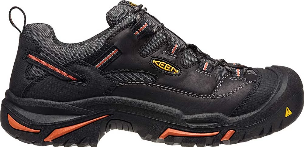 KEEN Utility KN1011244 Braddock Men's, Black/Bossa Nova, Steel Toe, EH, Low Hiker 1 KEEN Utility KN1011244 Braddock Men's, Black/Bossa Nova, Steel Toe, EH, Low Hiker