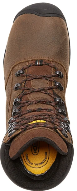 KEEN Utility KN1015401 Louisville Cascade Brown, Steel Toe, EH, Waterproof, Men's Hiker -Reebok || Skechers || Wolverine Sales Store kn1015401 top