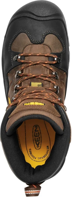 KEEN Utility KN1018023 Coburg, Men's, Brown, Steel Toe, EH, WP, 6 Inch Boot 6 KEEN Utility KN1018023 Coburg, Men's, Brown, Steel Toe, EH, WP, 6 Inch Boot -Reebok || Skechers || Wolverine Sales Store kn1018023 pair top
