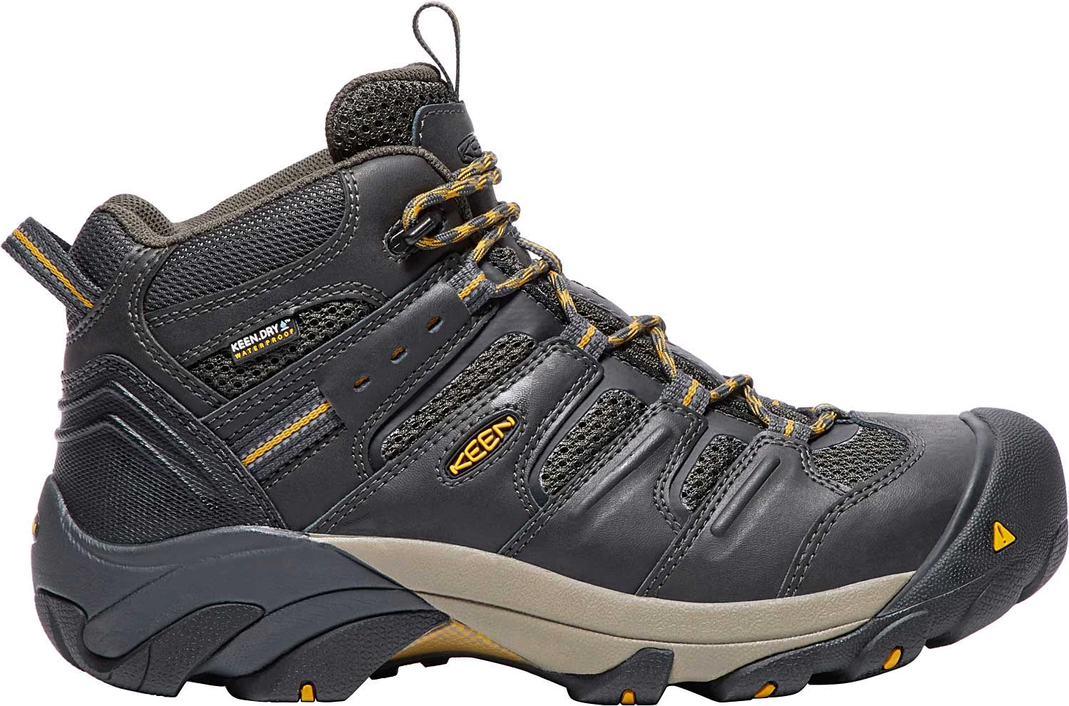 KEEN Utility KN1018079 Lansing, Men's, Raven/Tawny Olive, Steel Toe, EH Hiker 1 KEEN Utility KN1018079 Lansing, Men's, Raven/Tawny Olive, Steel Toe, EH Hiker