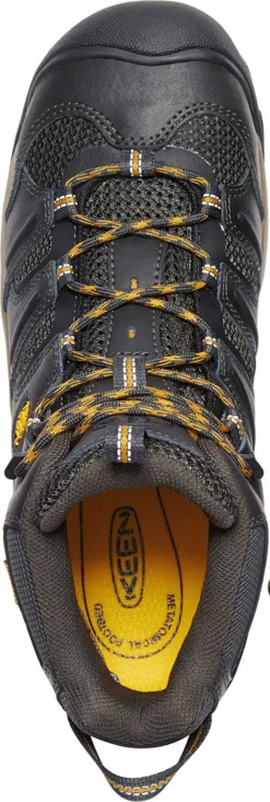 KEEN Utility KN1018079 Lansing, Men's, Raven/Tawny Olive, Steel Toe, EH Hiker 6 KEEN Utility KN1018079 Lansing, Men's, Raven/Tawny Olive, Steel Toe, EH Hiker -Reebok || Skechers || Wolverine Sales Store kn1018079 top