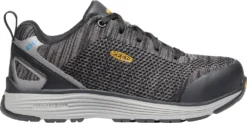 KEEN Utility KN1021350 Sparta, Women's, Black/Grey Flannel, Aluminum Toe, SD Athletic