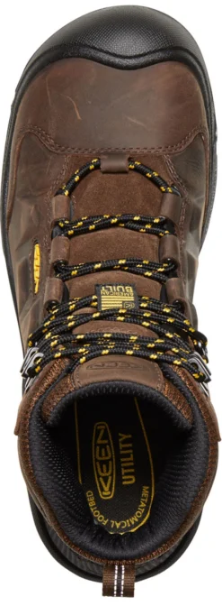 KEEN Utility KN1021467 Dover, Men's, Earth/Black, Comp Toe, EH, WP, 6 Inch Boot 6 KEEN Utility KN1021467 Dover, Men's, Earth/Black, Comp Toe, EH, WP, 6 Inch Boot -Reebok || Skechers || Wolverine Sales Store kn1021467 pair top