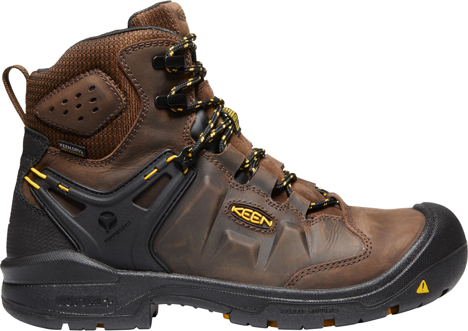 KEEN Utility KN1021467 Dover, Men's, Earth/Black, Comp Toe, EH, WP, 6 Inch Boot 1 KEEN Utility KN1021467 Dover, Men's, Earth/Black, Comp Toe, EH, WP, 6 Inch Boot